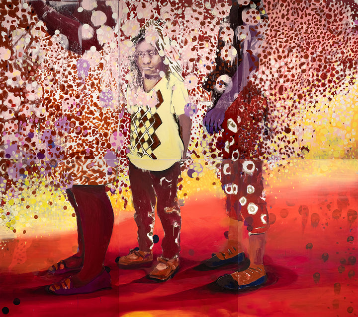 Bartos Beda: Four seasons, Spring, Oil On Canvas