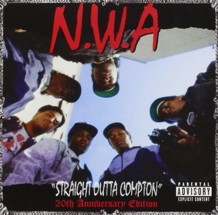 N.W.A. Straight Outta Compton 20th anniversary album cover