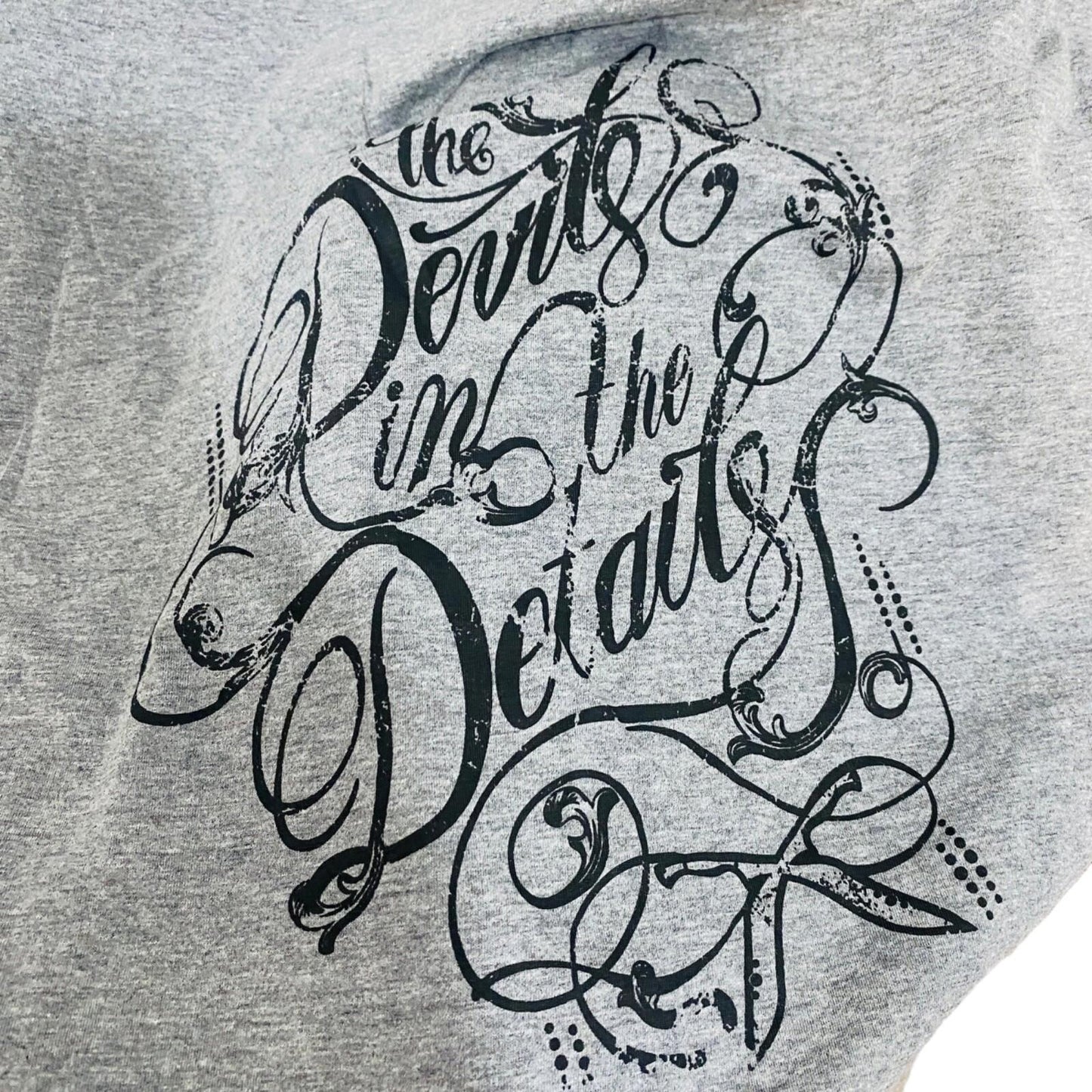 Artful Dodger Devils Pocket Tee Charcoal Gray Streetwear Vintage Hip Hop 3XL