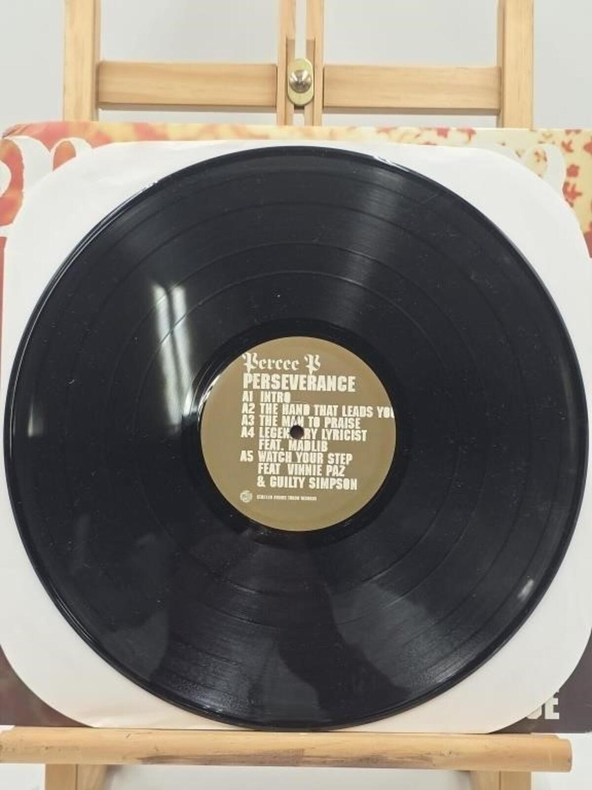 Signed Perseverance Percee P 2007 Stonesthrow RARE 2LP Vinyl Record Autographed - Panic 39