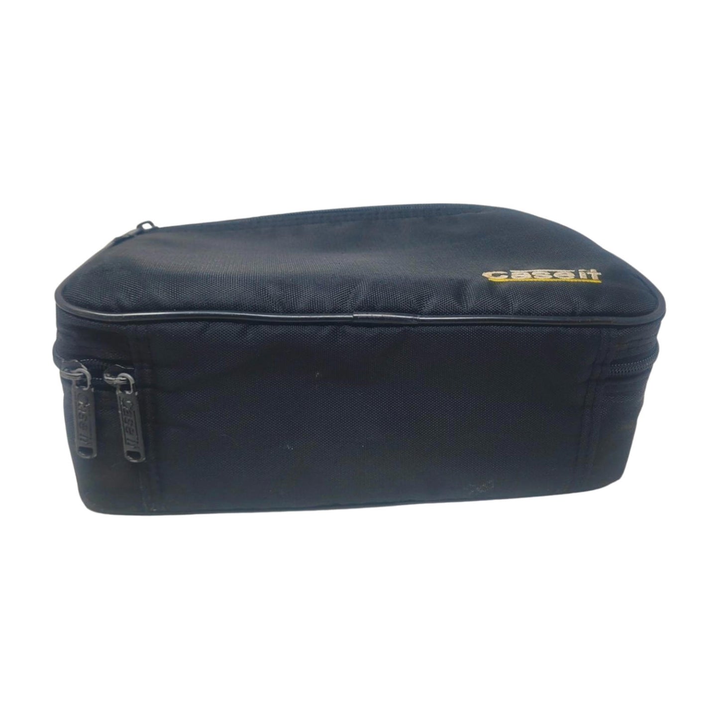 Vintage BMI Caseit Soft Zippered Cassette Carrying Case, Holds 16 or 24