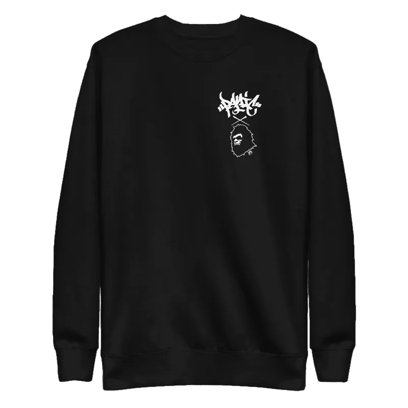 Drum N Bass x Tatsquatch Men's Crewneck Sweatshirt - Panic 39