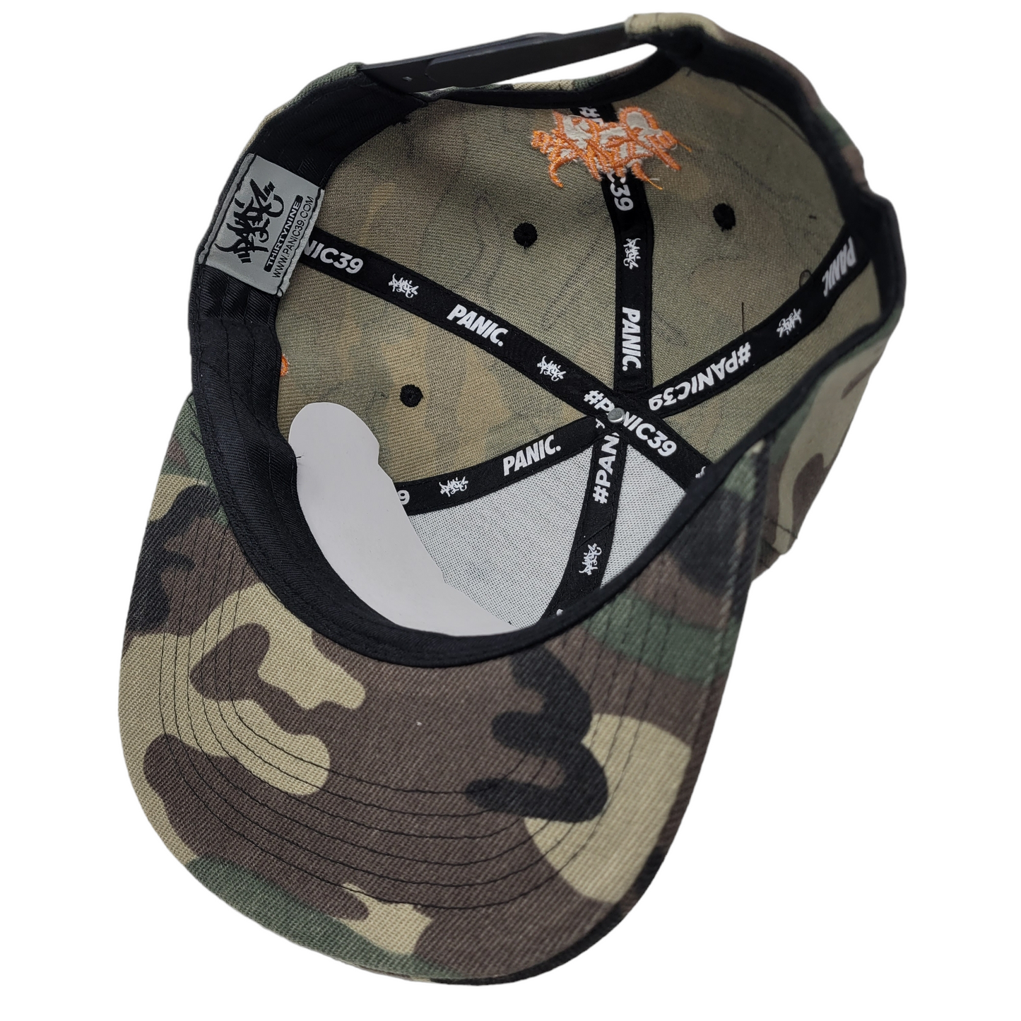 THE FOREST CAMO PANIC 39 JUNGLIST SNAPBACK BASEBALL HAT