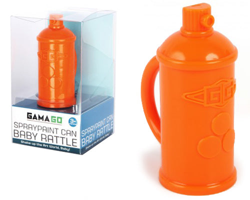 GamaGo The Spraypaint Baby Rattle - concreteaddicts