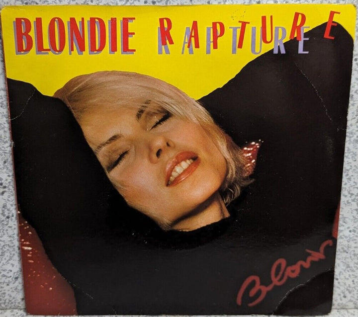 Blondie Rapture single cover
