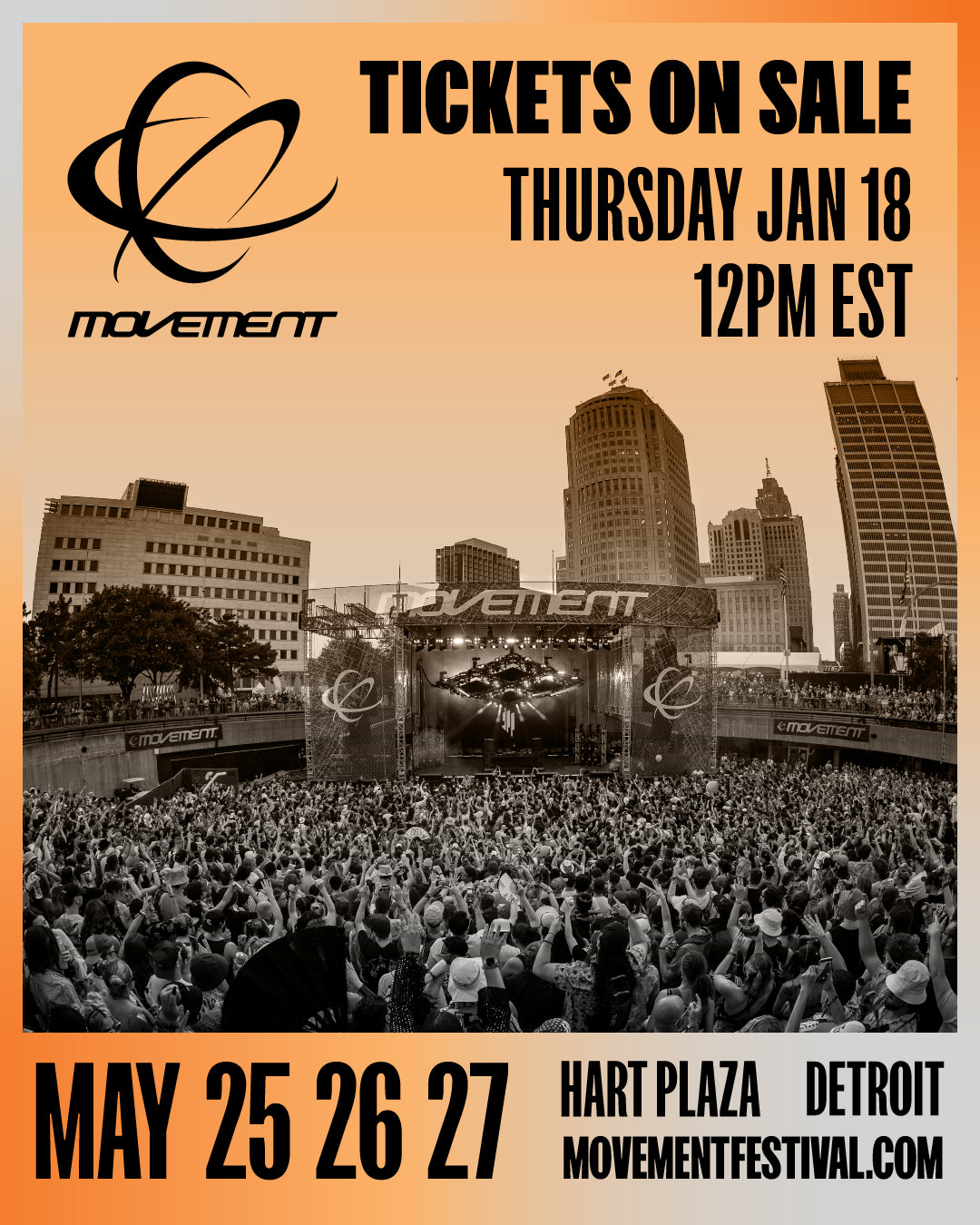 Movement Detroit 2024 Lineup Teaser Unveiled A Sneak Peek into EDM's