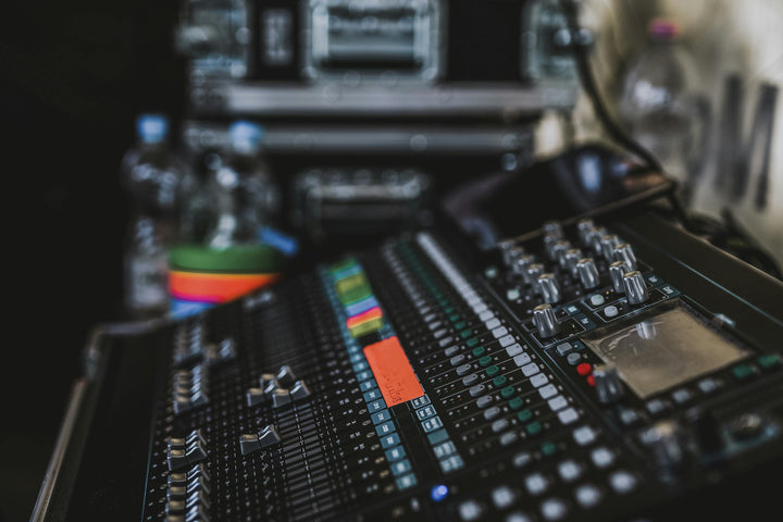 Black Audio Mixer - Photo by David Bartus