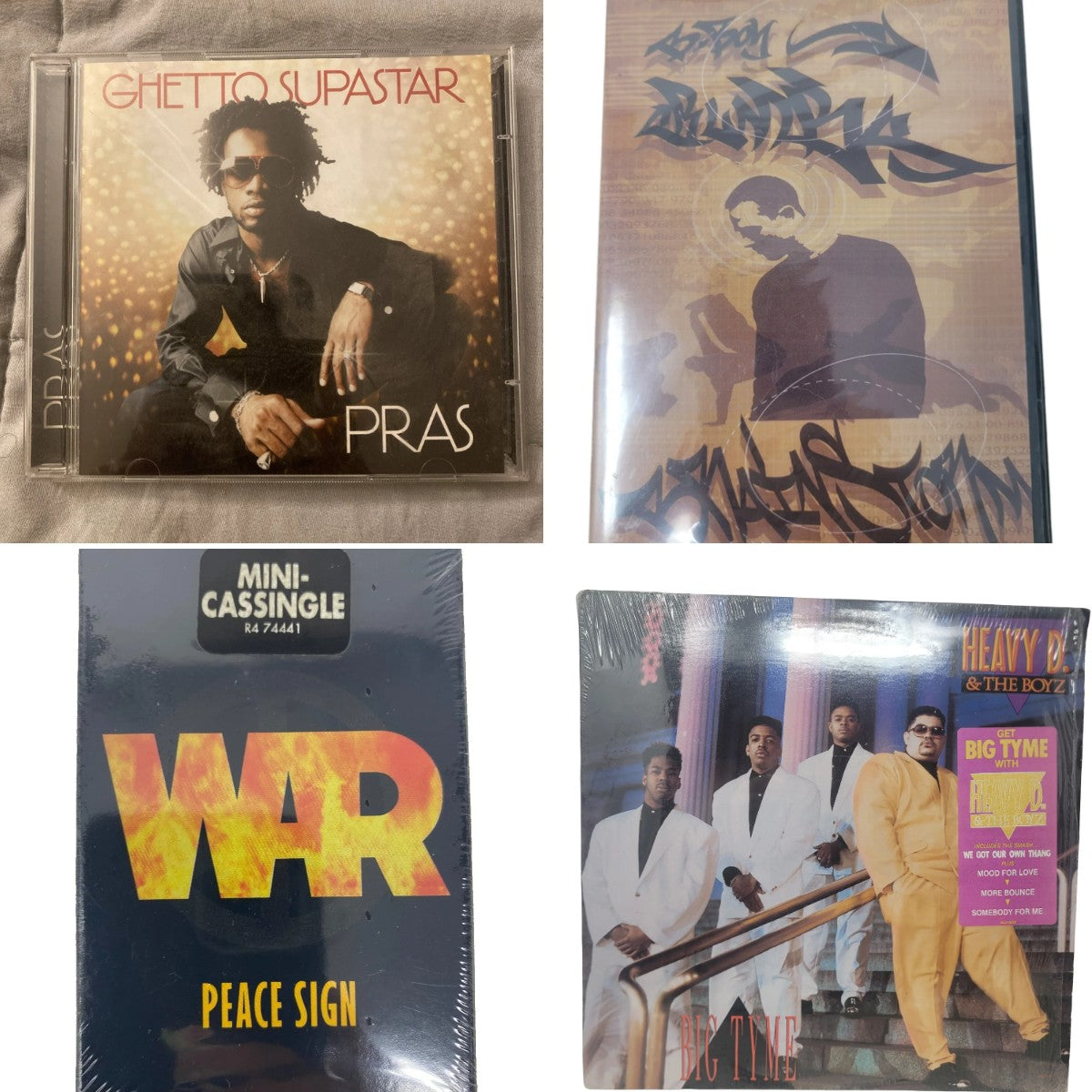Panic 39 media: CD, DVD, cassette and vinyl record