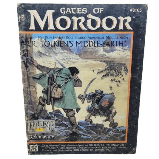 Gates of Mordor J.R.R. Tolkien MERP Rolemaster 1987 First U.S. Ed. ICE RPG