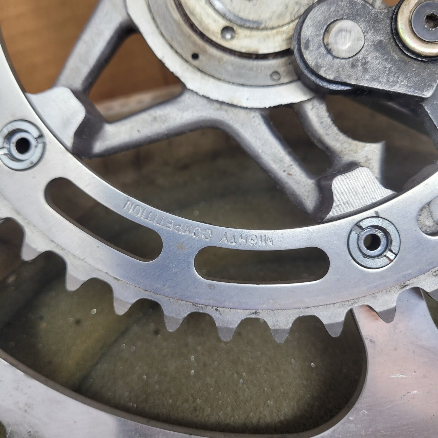 Vintage Houdaille Powercam Crankset 172.5mm Sugino Mighty Competition Boxed 80s
