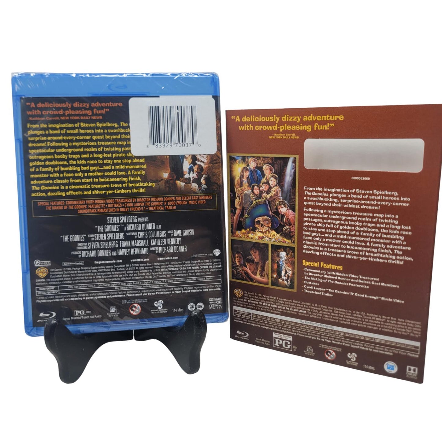 The Goonies Blu-ray 1985 New Sealed W/ Slipcover Sleeve Richard Donner Sean