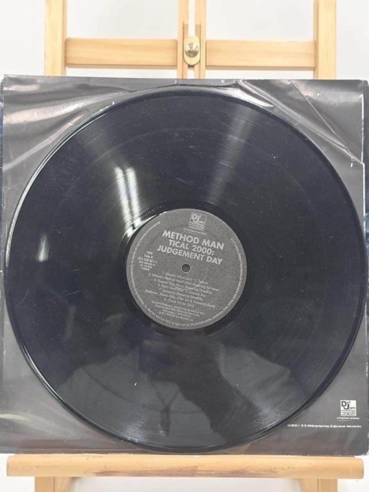 Method Man Signed Judgement Day Tical 2000 Vinyl Autographed Record Wu Tang Clan - Panic 39