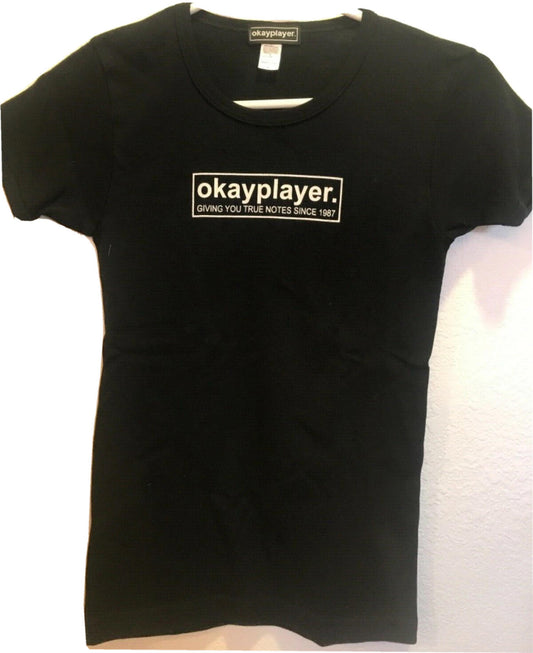 Okayplayer Logo Women’s Juniors T-Shirt Size Small hip Hop streetwear vintage - Panic 39
