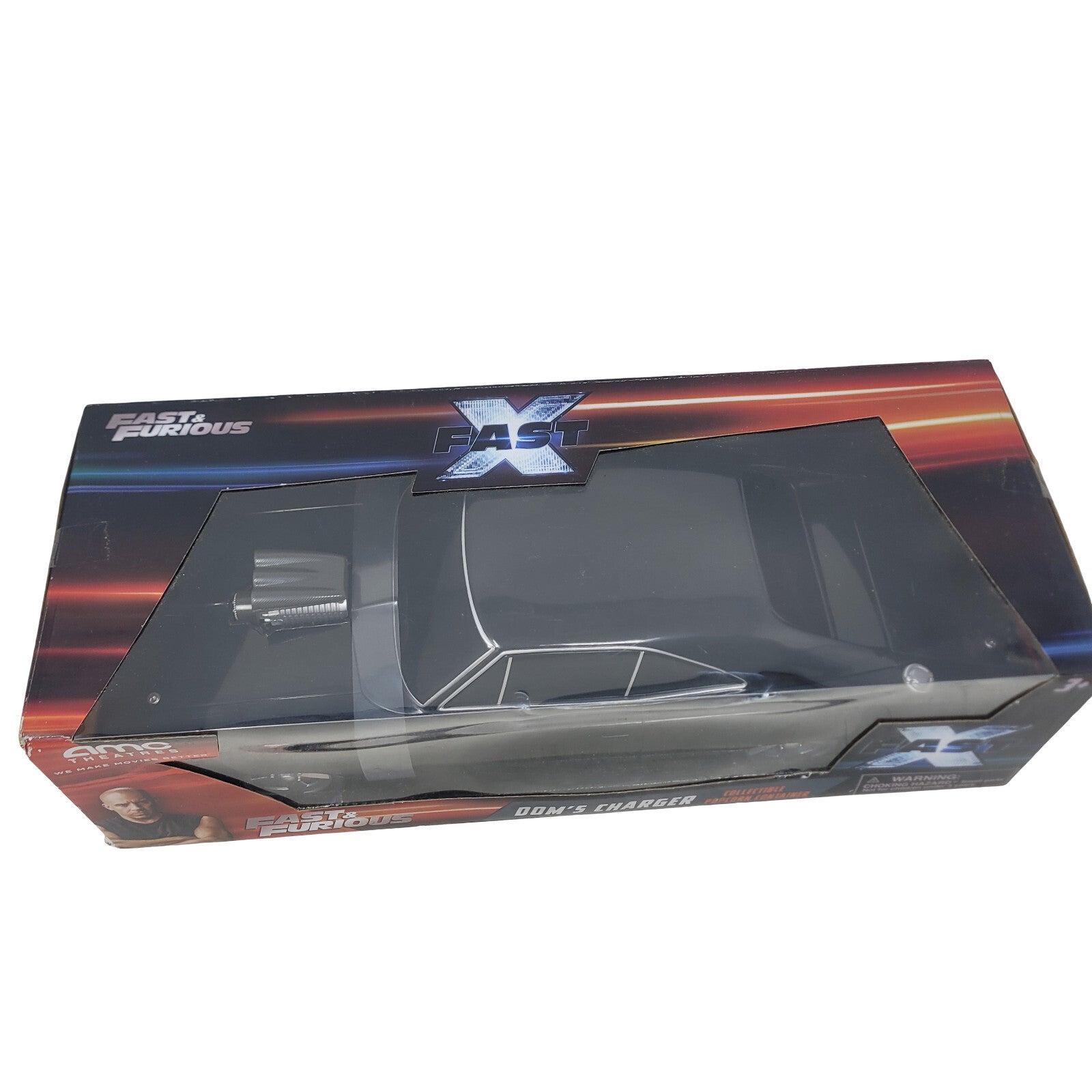 AMC Theatres Fast X Dom's Dodge Charger Collectible Popcorn Container Sealed - Panic 39