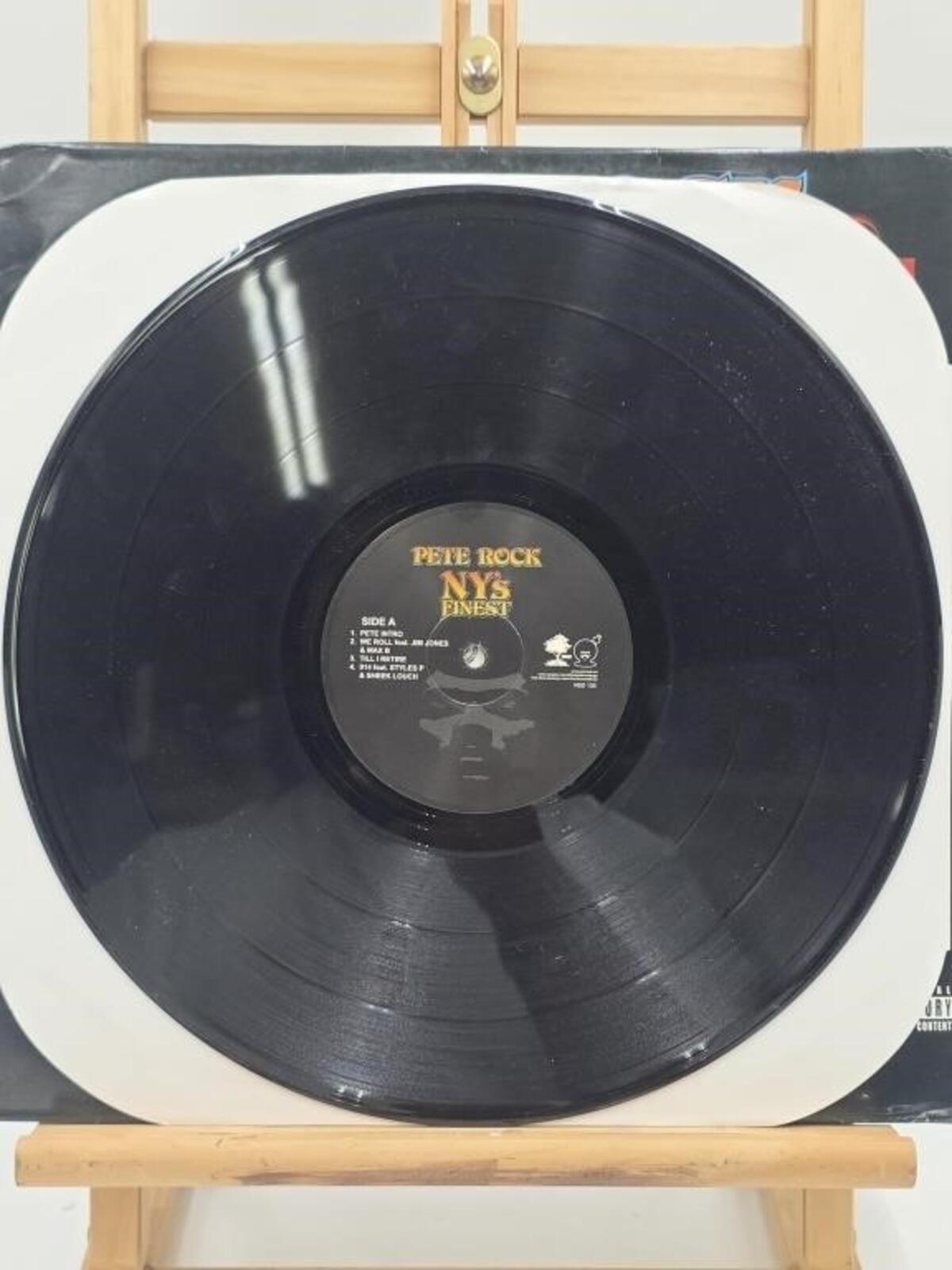 Pete Rock - NY's Finest Double LP Vinyl Record Autographed Signed Hip Hop 2008 - Panic 39