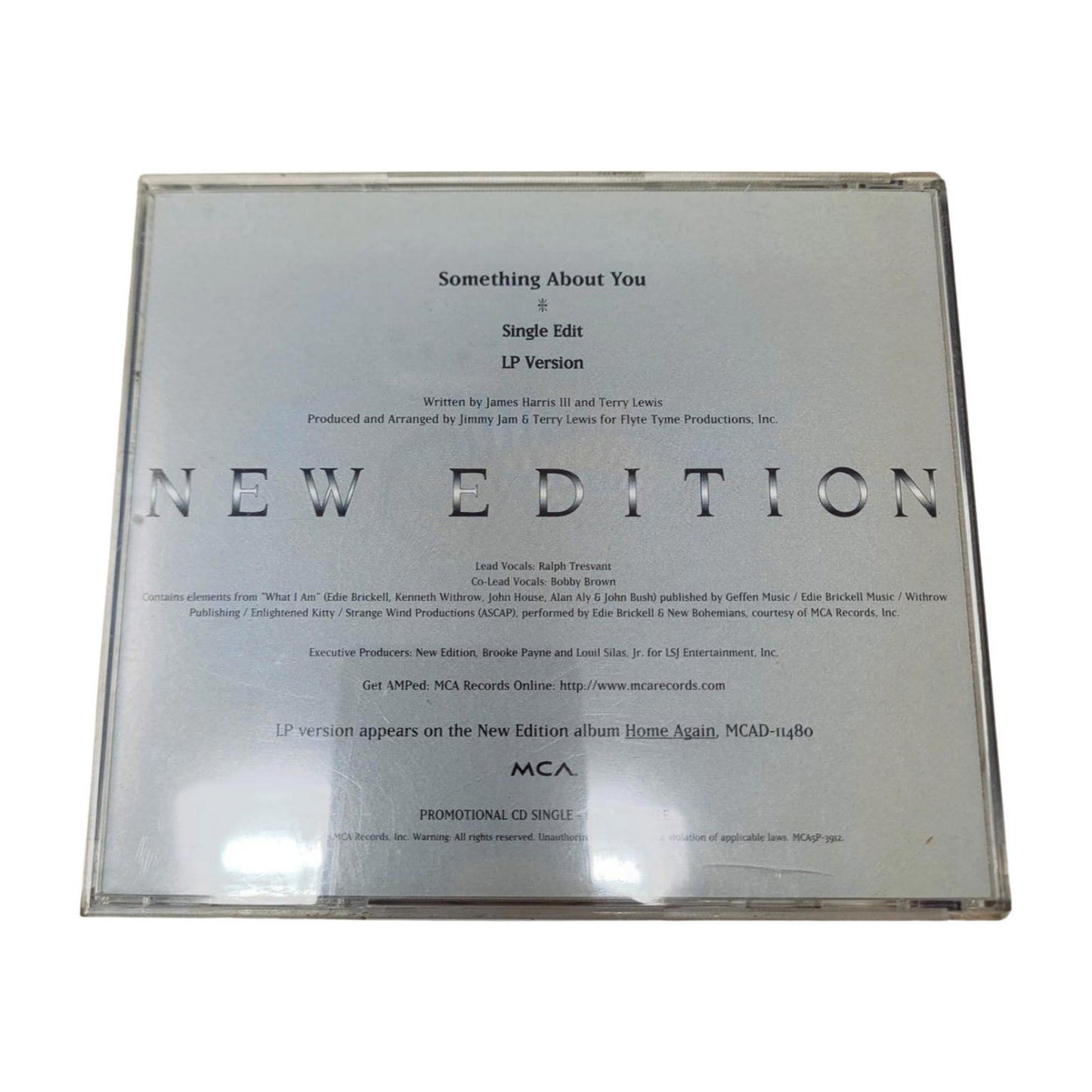 New Edition: Something About You PROMO MUSIC AUDIO CD 90s hip hop r&b 1997 Rare - Panic 39