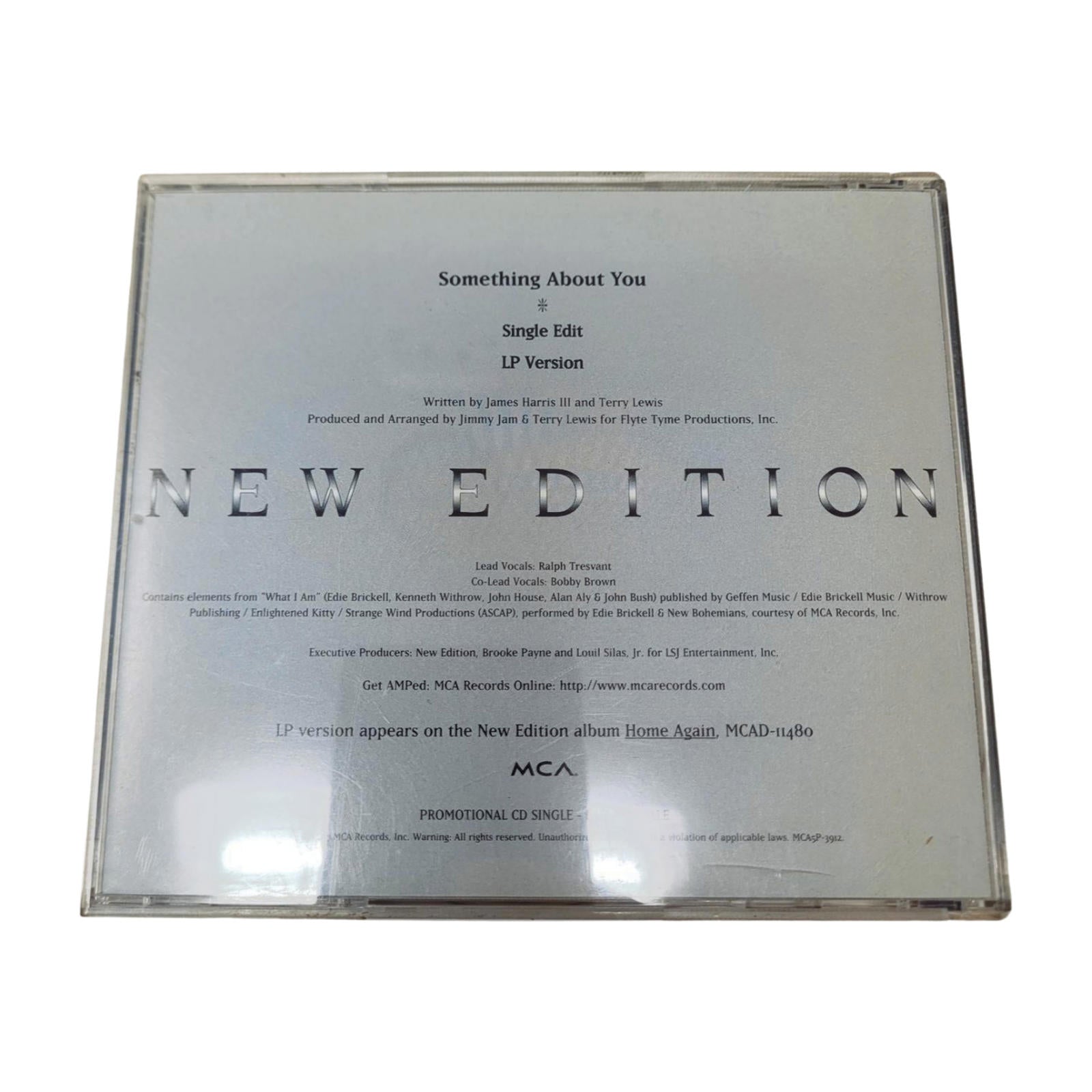 New Edition: Something About You PROMO MUSIC AUDIO CD 90s hip hop r&b 1997 Rare - Panic 39