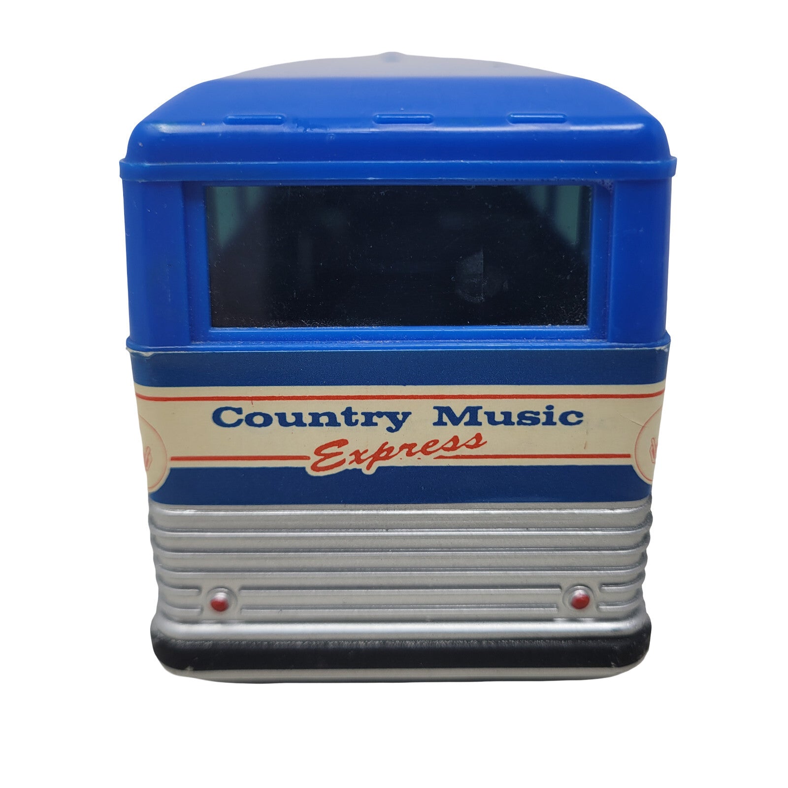 Branson Missouri Country Music Show Capital Vintage MCI Bus Plastic Coin Bank - Panic 39