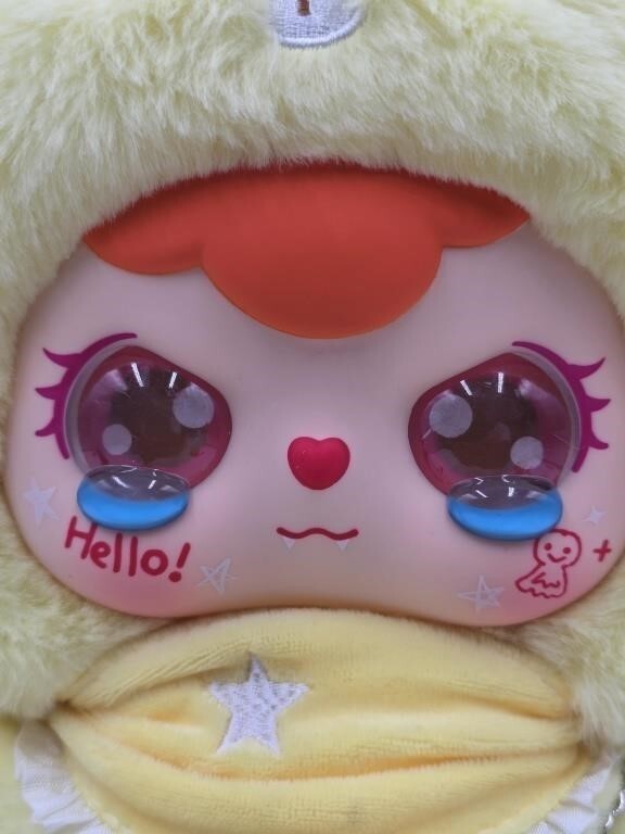 Baby Three Moonlight Bear ManChao Naughty Baby Plush Vinyl Doll 11.5"