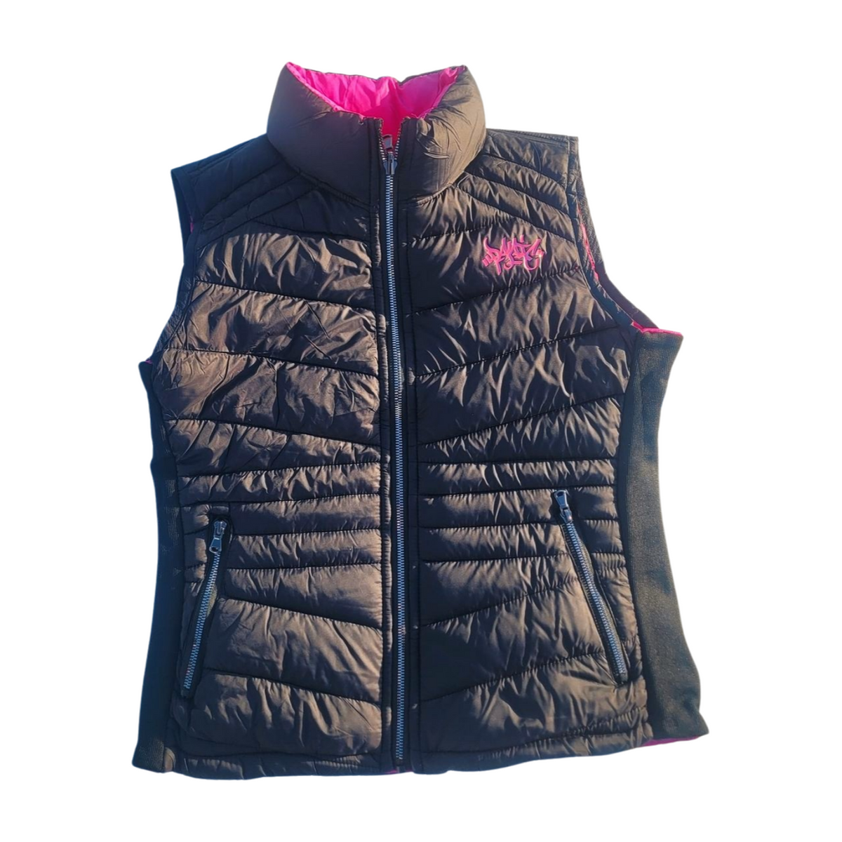 THE WOMENS REVERSABLE PUFFER VEST - Panic 39