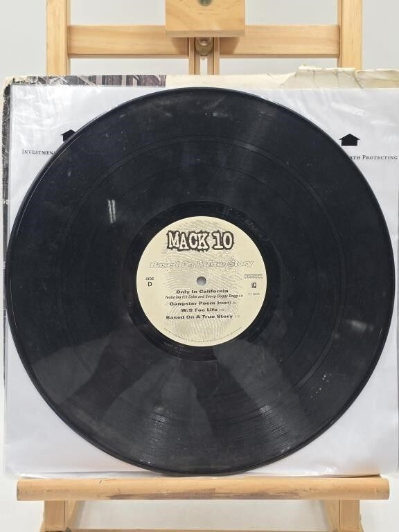Mack 10 Based On A True Story 2 LP Vinyl Records West Coast Hip-Hop 1997