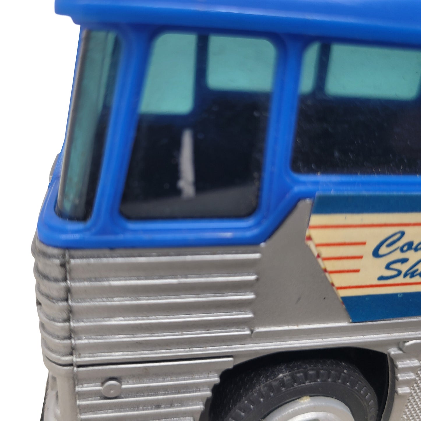 Branson Missouri Country Music Show Capital Vintage MCI Bus Plastic Coin Bank - Panic 39