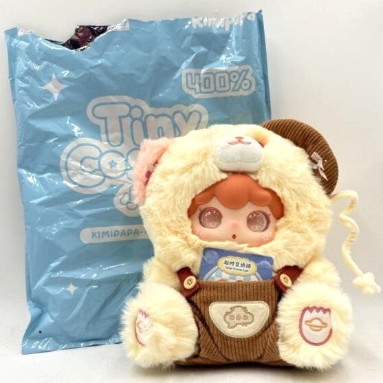 Kimipapa Tiny Cosmos 400%: Confirmed Time Travel Call Bear Open Bag, Card