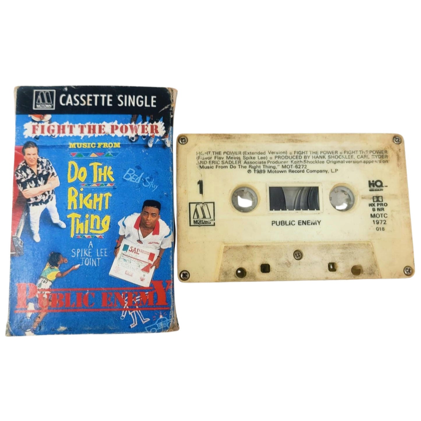 DO THE RIGHT THING (CASSETTE SINGLE) PUBLIC ENEMY (FIGHT THE POWER)