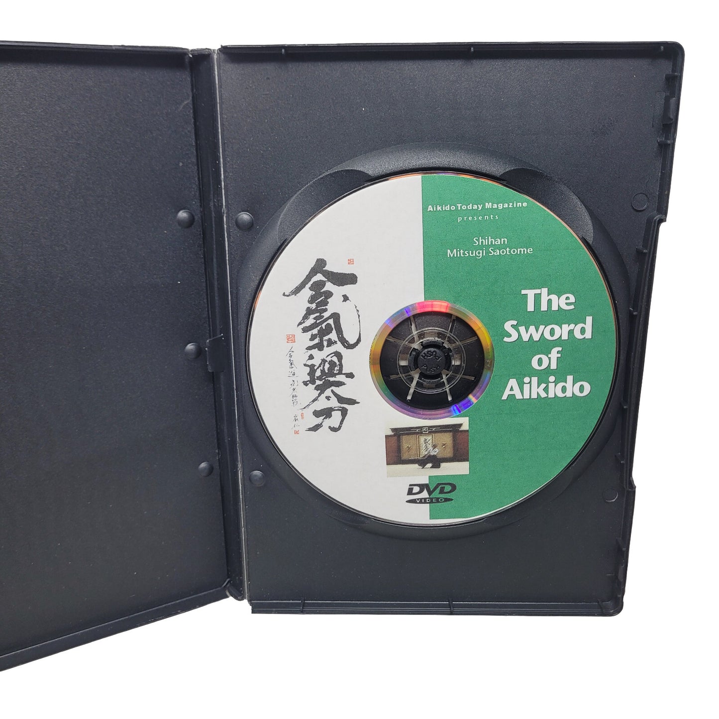 The Sword of Aikido DVD withShihan Mistugi Saotome Ikido Today Magazine