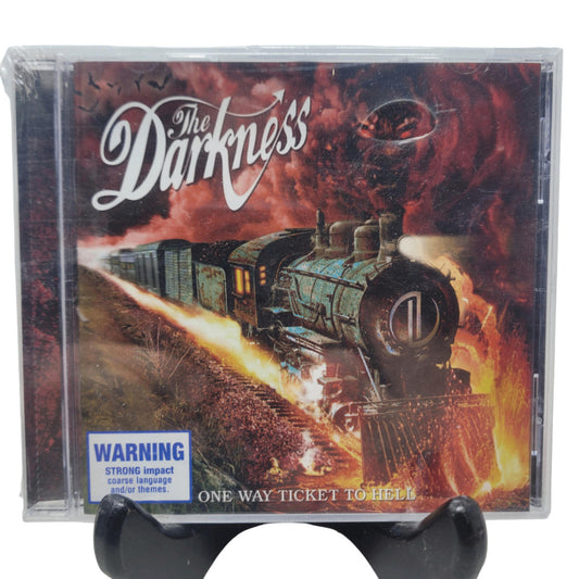The Darkness – One Way Ticket To Hell CD 2005 Glam Hard Rock Atlantic