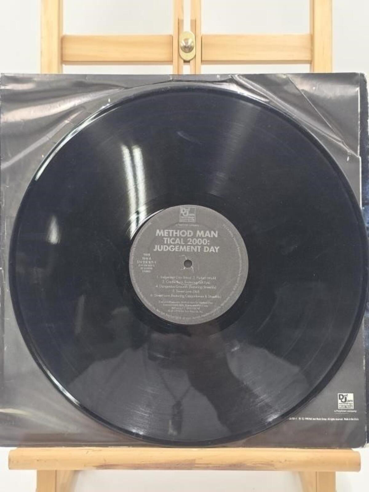 Method Man Signed Judgement Day Tical 2000 Vinyl Autographed Record Wu Tang Clan - Panic 39