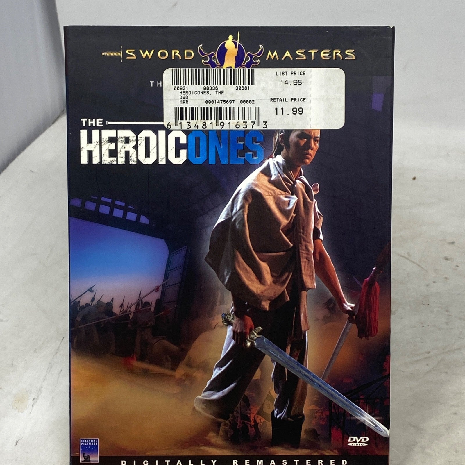 The Heroic Ones (DVD, 2008) Sword Masters Digitally Remastered - Panic 39