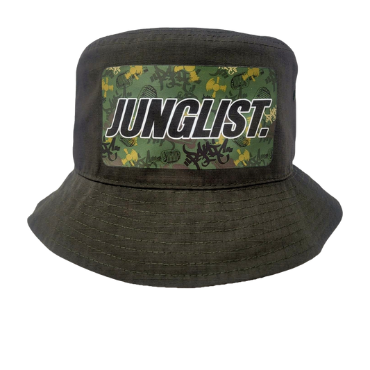 THE JUNGLIST BLOCK RIPSTOP BUCKET HAT