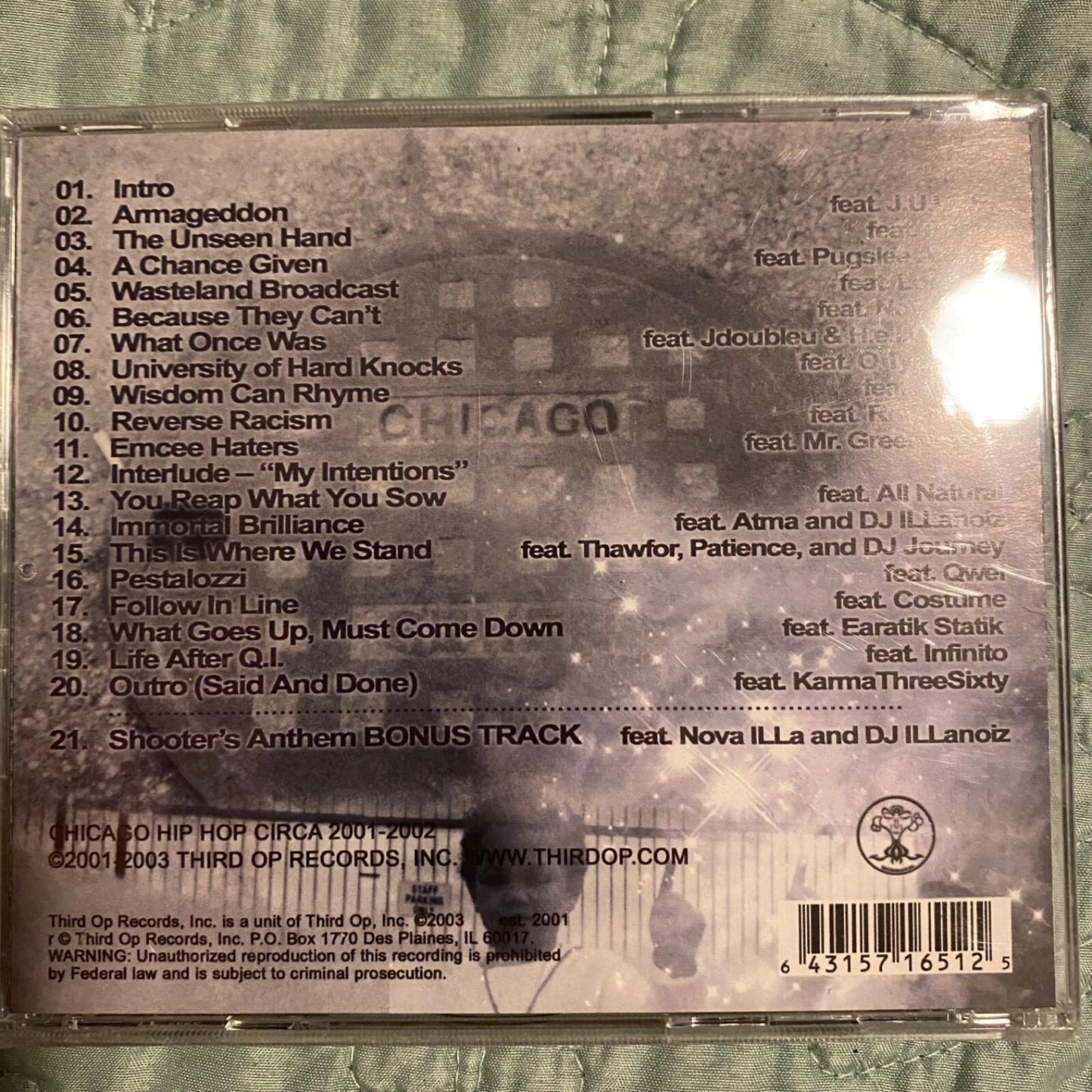 Vector Sigma The Key Volume 1 Sealed CD Music Chicago Hip Hop Rap - Panic 39