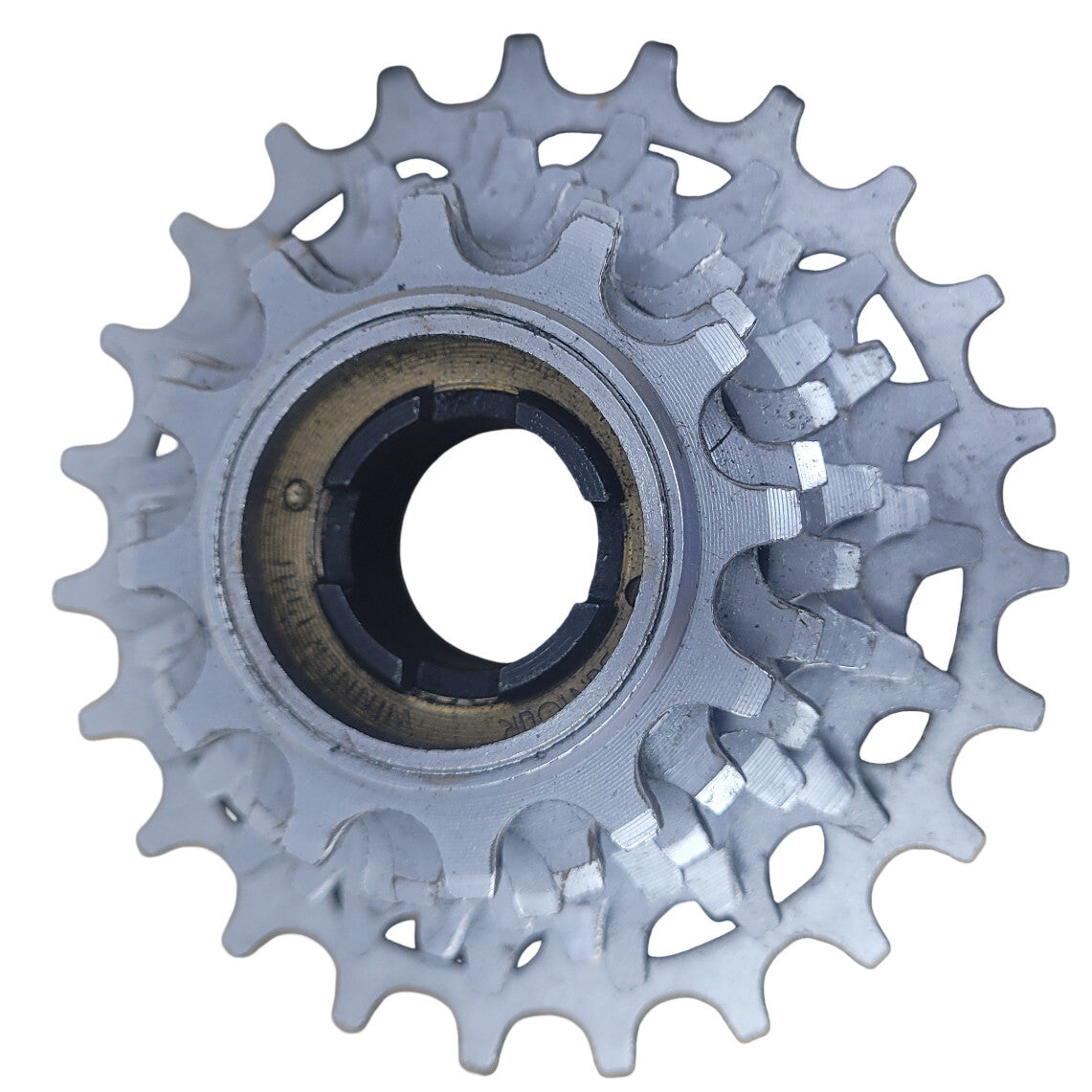 Vintage SunTour Winner Pro 7 Speed Freewheel 12-24T Bicycle Cogs Accushift Used