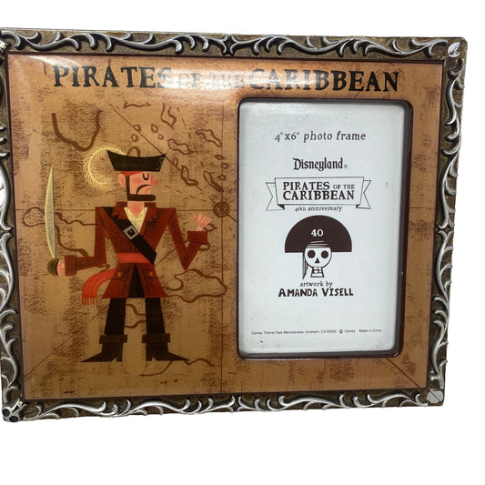 Disney Pirates of the Caribbean 40th Anniversary Photo Frame Amanda Visell 4"x6" - Panic 39