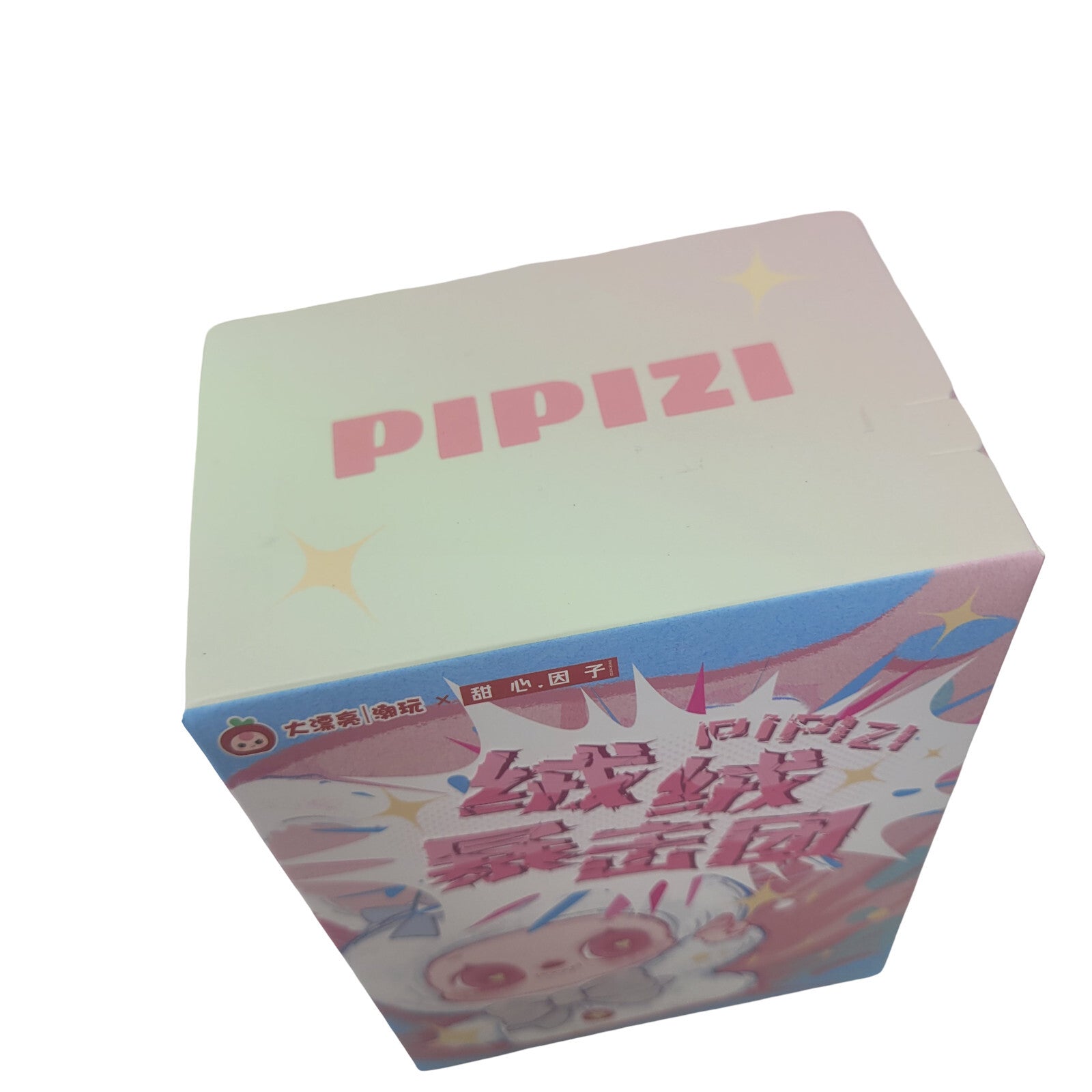 PIPIZI Fluffy Crit Squad Hat Bunny Momo Plush Keychain Cureplaneta Bag Charm - Panic 39