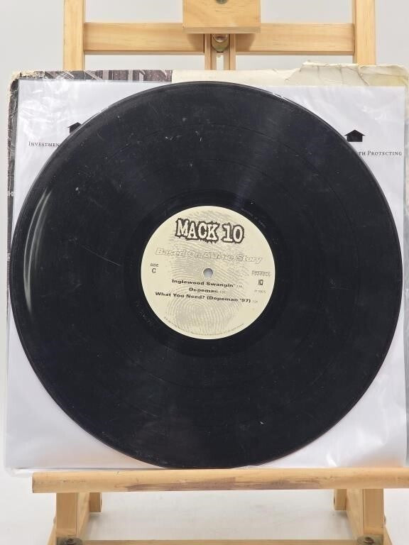 Mack 10 Based On A True Story 2 LP Vinyl Records West Coast Hip-Hop 1997