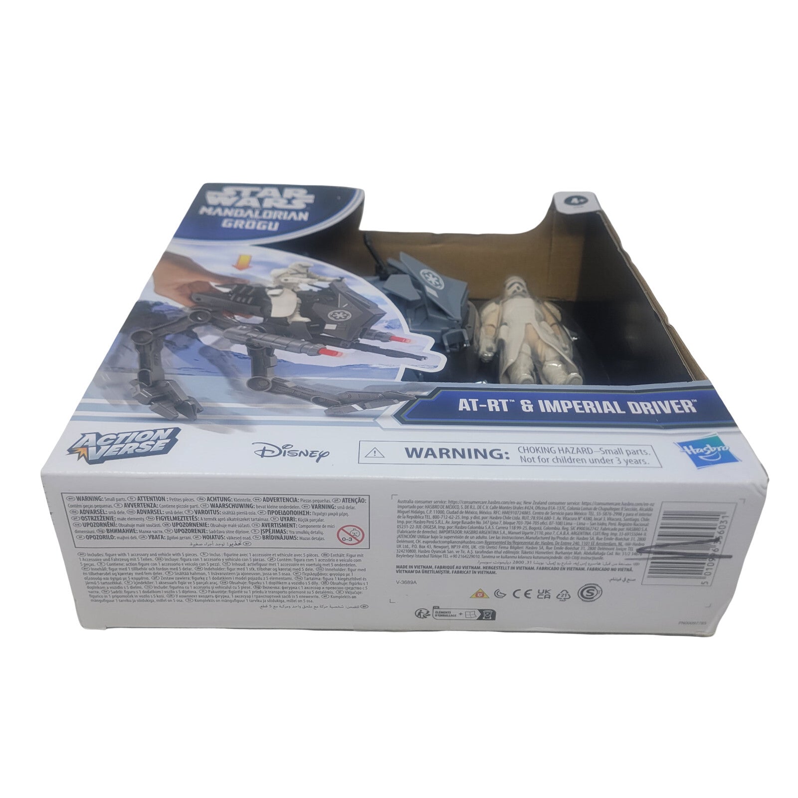 Star Wars Mandalorian and Grogu ActionVerse AT-RT Imperial Driver Set - Panic 39
