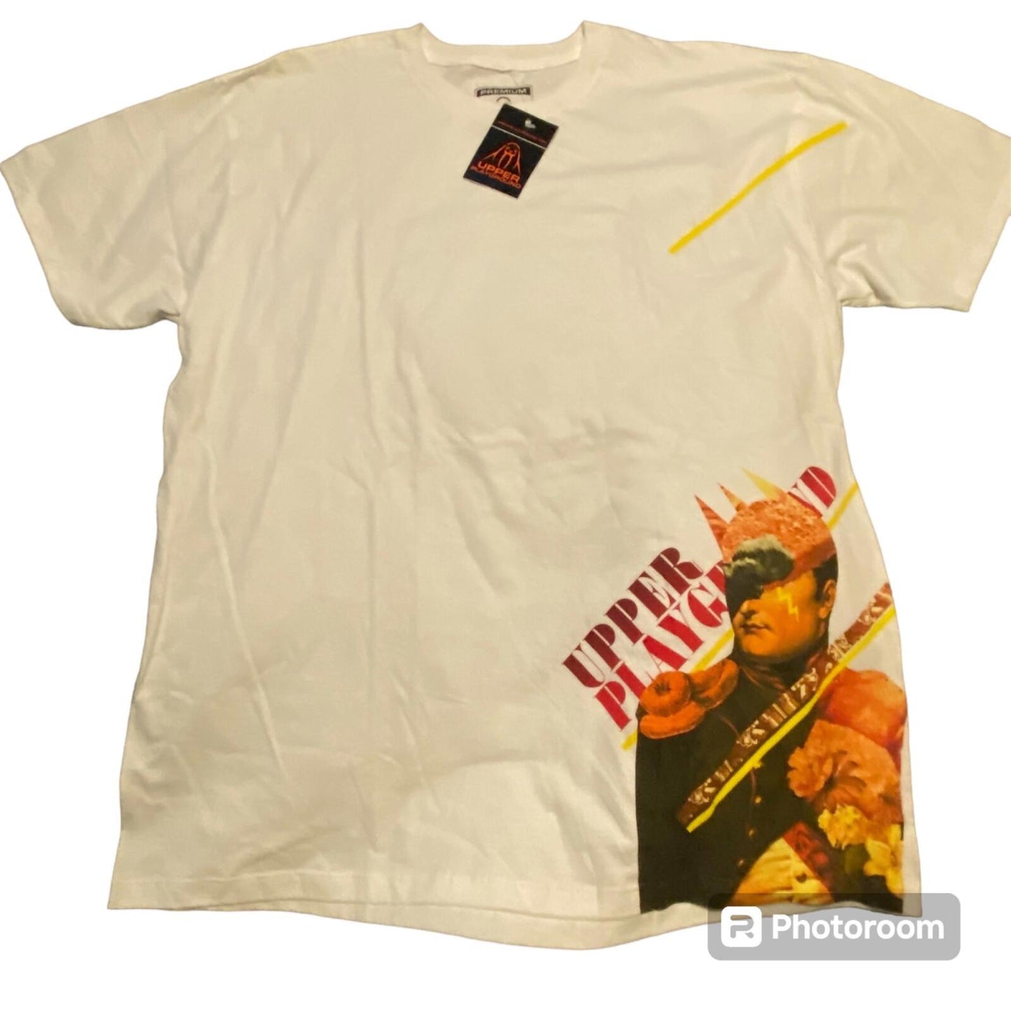 Vintage Premium Upper Playground Men's T-shirt Size XL Streetwear Hip Hop - Panic 39
