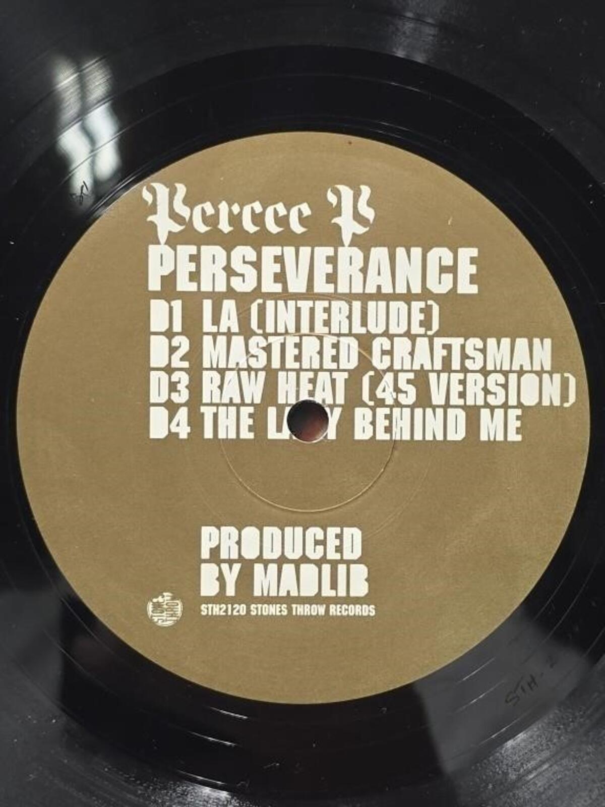 Signed Perseverance Percee P  2007 Stonesthrow RARE 2LP Vinyl Record Autographed - Panic 39
