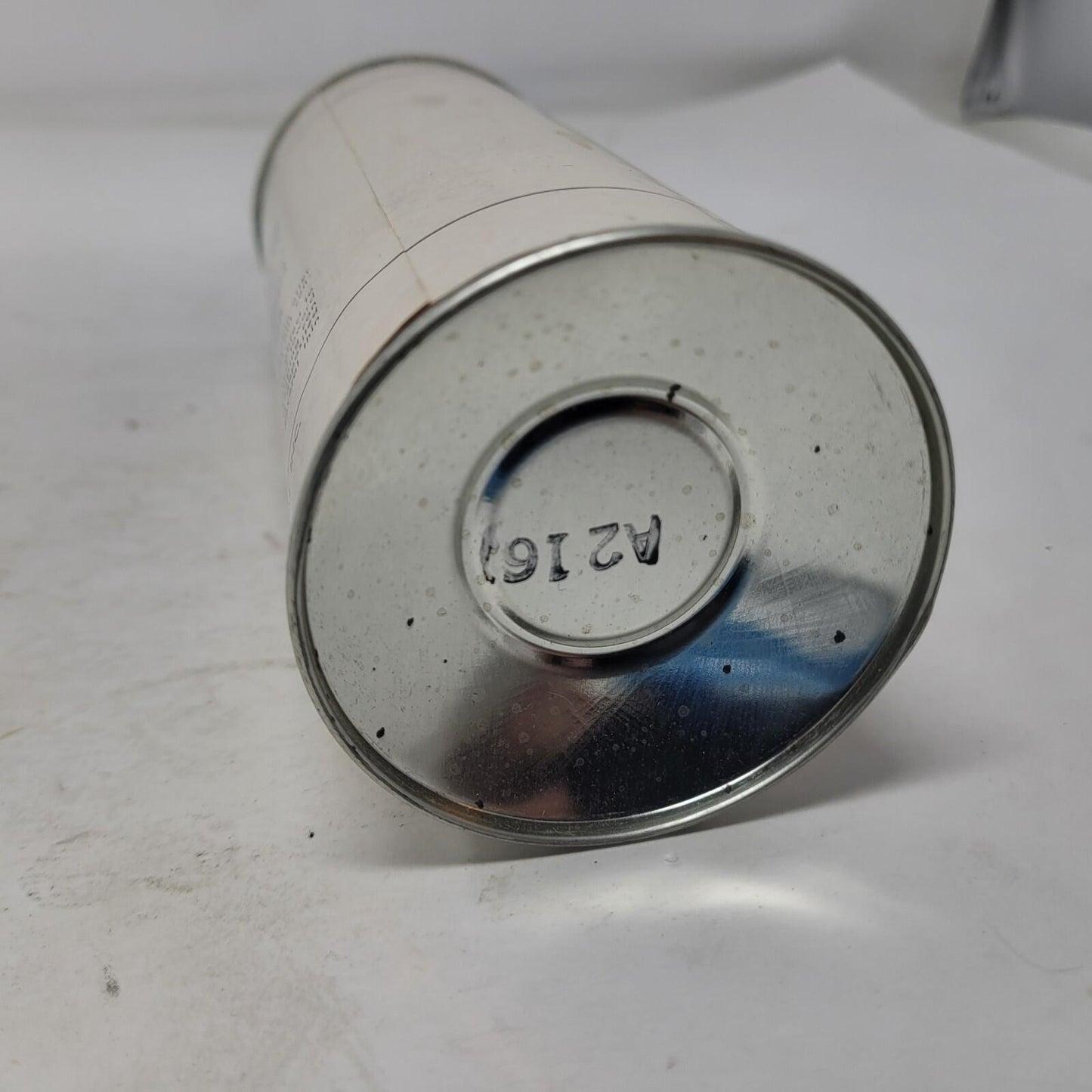 Vintage Design Master Floralescent Spray Paint Metal Lid Flat White empty Can