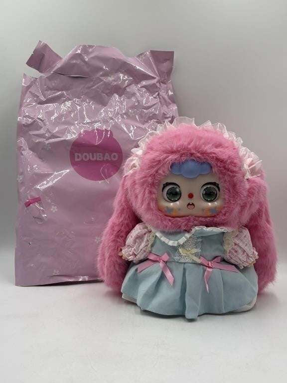 Doubao 400% V2 Fantasy Paradise Frosting Rabbit w/3 Eye expressions 12"