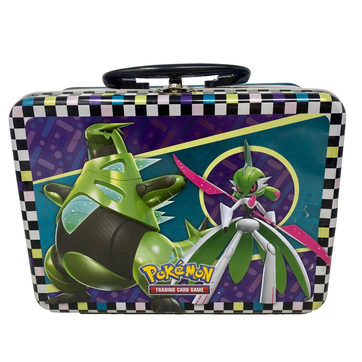 Pokémon Lunchbox Tin Tyranitar Gardevoir Mismagius Jigglypuff 8.5x6.5x3.5" - Panic 39