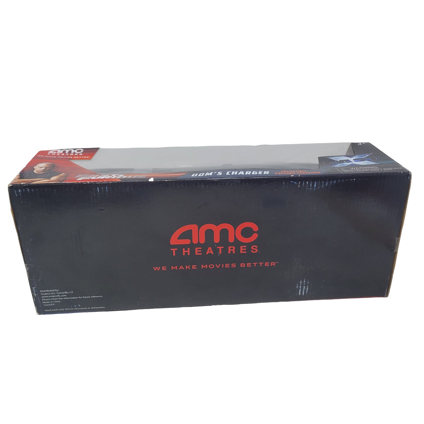 AMC Theatres Fast X Dom's Dodge Charger Collectible Popcorn Container Sealed - Panic 39