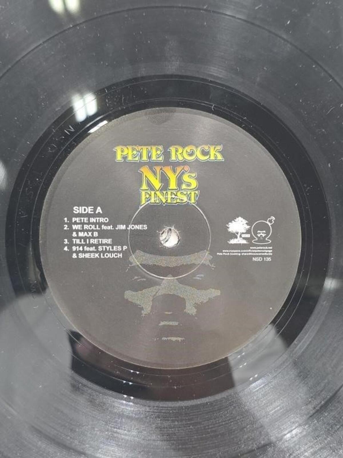 Pete Rock - NY's Finest Double LP Vinyl Record Autographed Signed Hip Hop 2008 - Panic 39