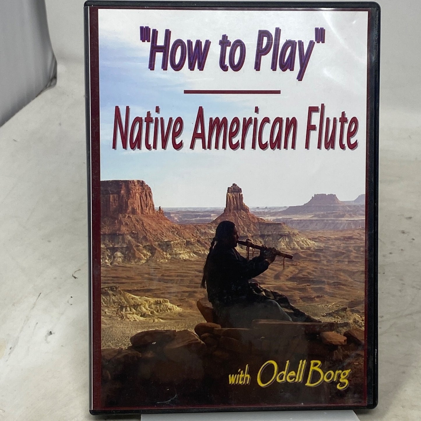 Native American Flute "How to Play" (DVD & Booklet, with Odell Borg) - Panic 39