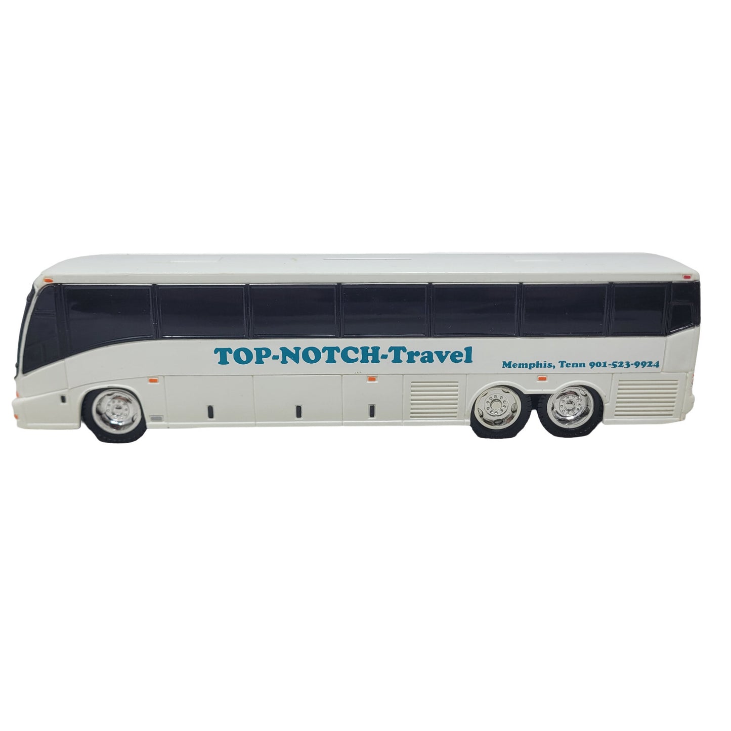 Royal Coach MCI Bus Coin Bank Top-Notch-Travel 2001 Memphis TN Charter Model T21 - Panic 39