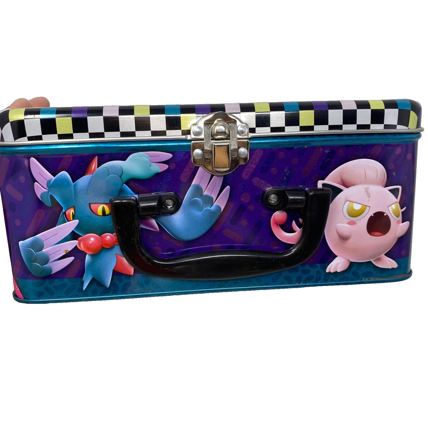 Pokémon Lunchbox Tin Tyranitar Gardevoir Mismagius Jigglypuff 8.5x6.5x3.5" - Panic 39