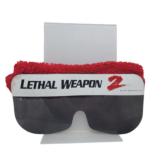 Vintage 1989 Lethal Weapon 2 Movie Promo Headband Sunglasses - Panic 39